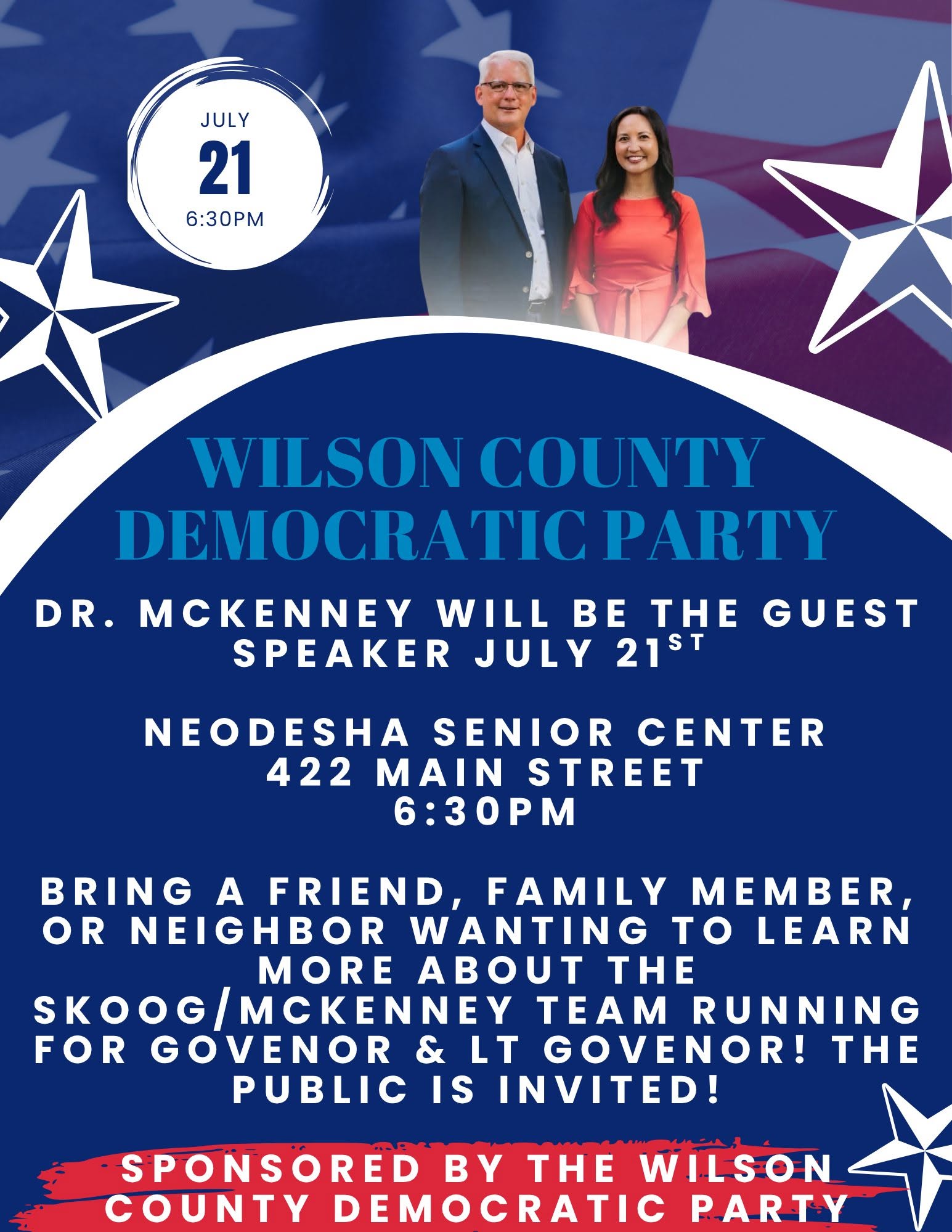 July Monthly Meeting with Dr. Jen McKenney